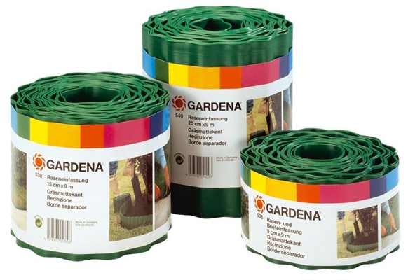 Бордюр Gardena зеленый 9 см