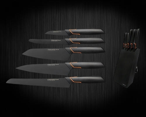 Набор ножей в блоке Fiskars Edge