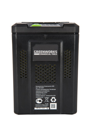 Аккумулятор Greenworks , 82V, 2,5 Ач