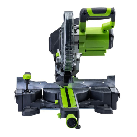 Торцовочная пила Greenworks GD24MS216, 24V, бесщеточная, 4800 об/мин, 216x30мм, рез 65х310мм, с протяжкой, с 1хАКБ 5Ач и ЗУ
