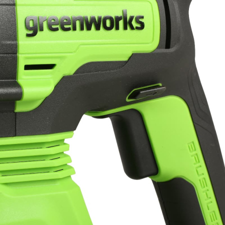 Перфоратор аккумуляторный бесщеточный Greenworks 2 Дж, 24V, без АКБ и ЗУ