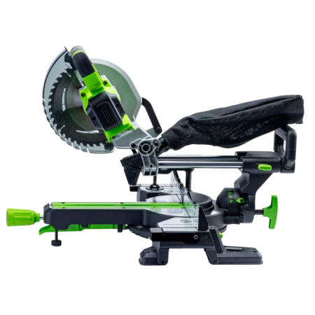 Торцовочная пила Greenworks GD24MS216, 24V, бесщеточная, 4800 об/мин, 216x30мм, рез 65х310мм, с протяжкой, с 1хАКБ 5Ач и ЗУ