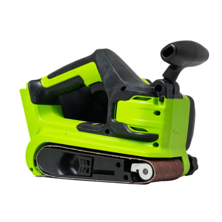 Ленточная шлифовальная машина бесщеточная аккумуляторная Greenworks, 24 V, без АКБ и ЗУ