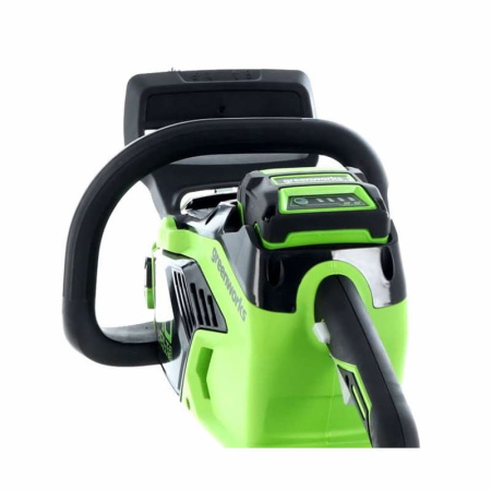 Цепная пила аккумуляторная Greenworks 40V, 40 см, бесщеточная, до 1,8 КВт, без АКБ и ЗУ