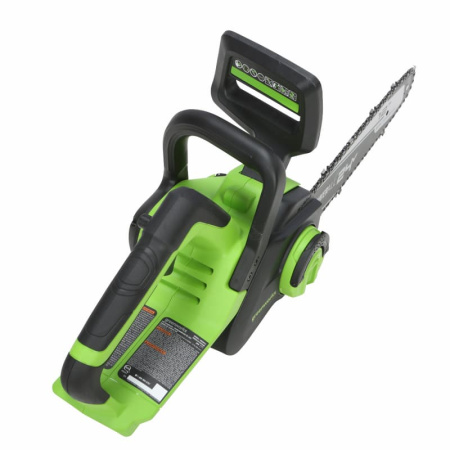 Цепная пила аккумуляторная Greenworks 24V, 30см, бесщеточная, c 1хАКБ 2 Ач и ЗУ
