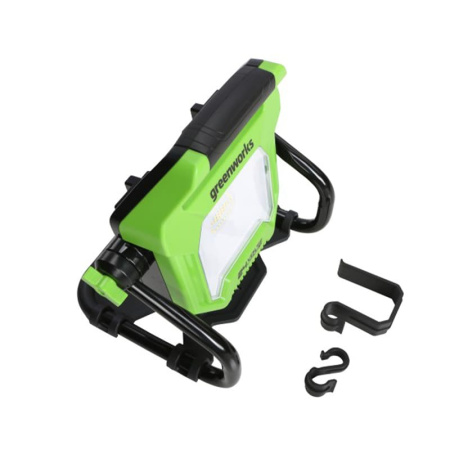 Фонарь светодиодный Greenworks, 24V / 220V, без АКБ и ЗУ