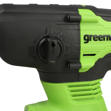 Перфоратор аккумуляторный бесщеточный Greenworks 2 Дж, 24V, без АКБ и ЗУ