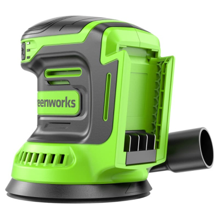 Эксцентриковая шлифмашина акк. Greenworks OS325, 24V, 125 мм, без АКБ и ЗУ