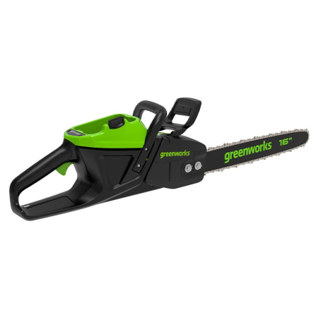 Цепная пила аккумуляторная Greenworks, 60V, 40 см, бесщеточная, 2500 Вт, с 1хАКБ 4 Ач и ЗУ
